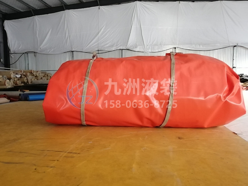 2000立方软体沼气池打包发货